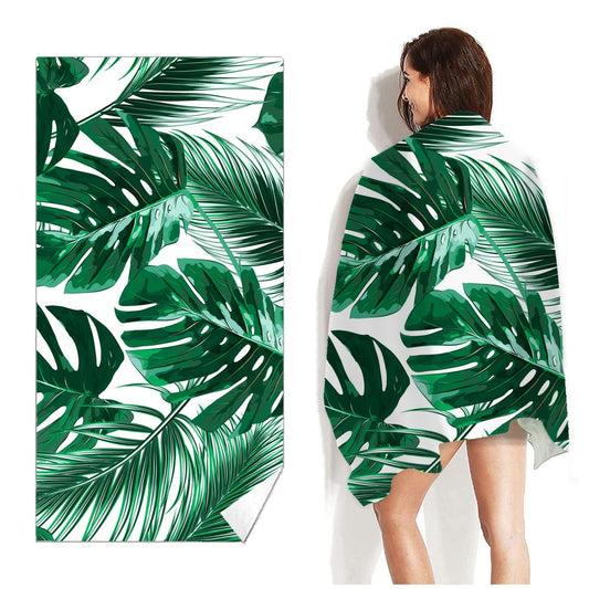 Microfibre lightweight sand free beach towel