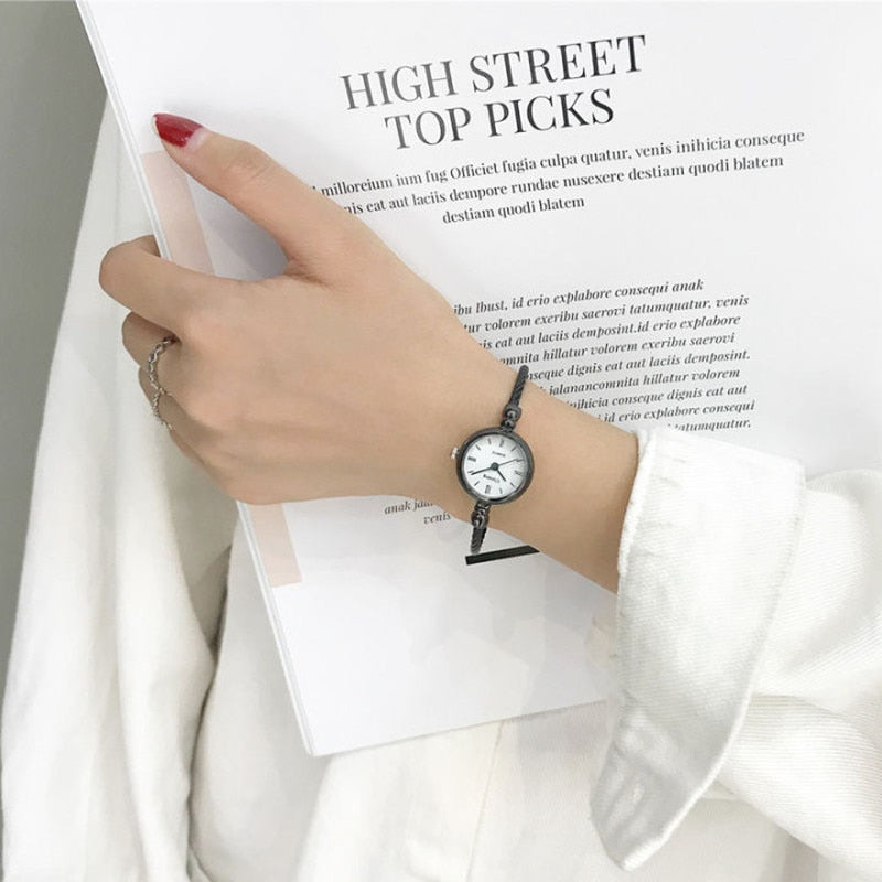 Stainless Steel fashion casual ladies watch