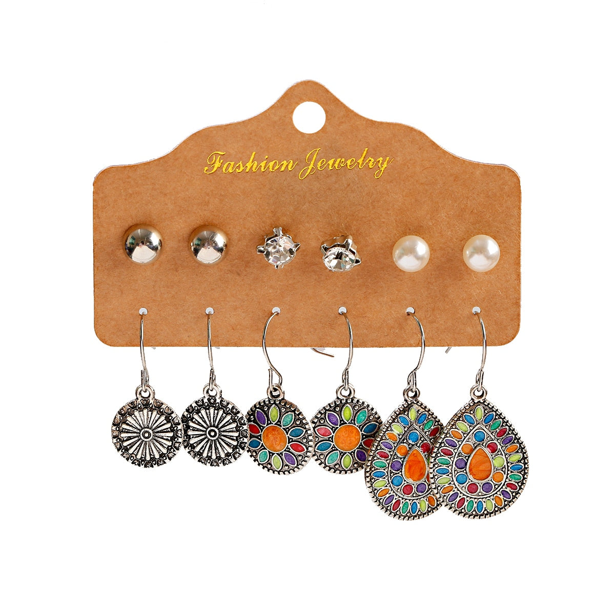 Bohemian Tribal Fashion casual ladies earrings