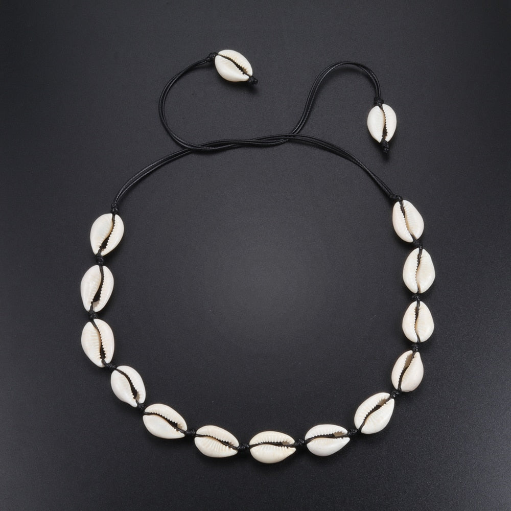 Ladies white retro Bohemian fashion Necklace choker