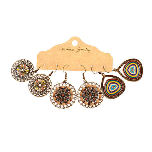 Bohemian Vintage Style tribal Ethnic fashion Earrings