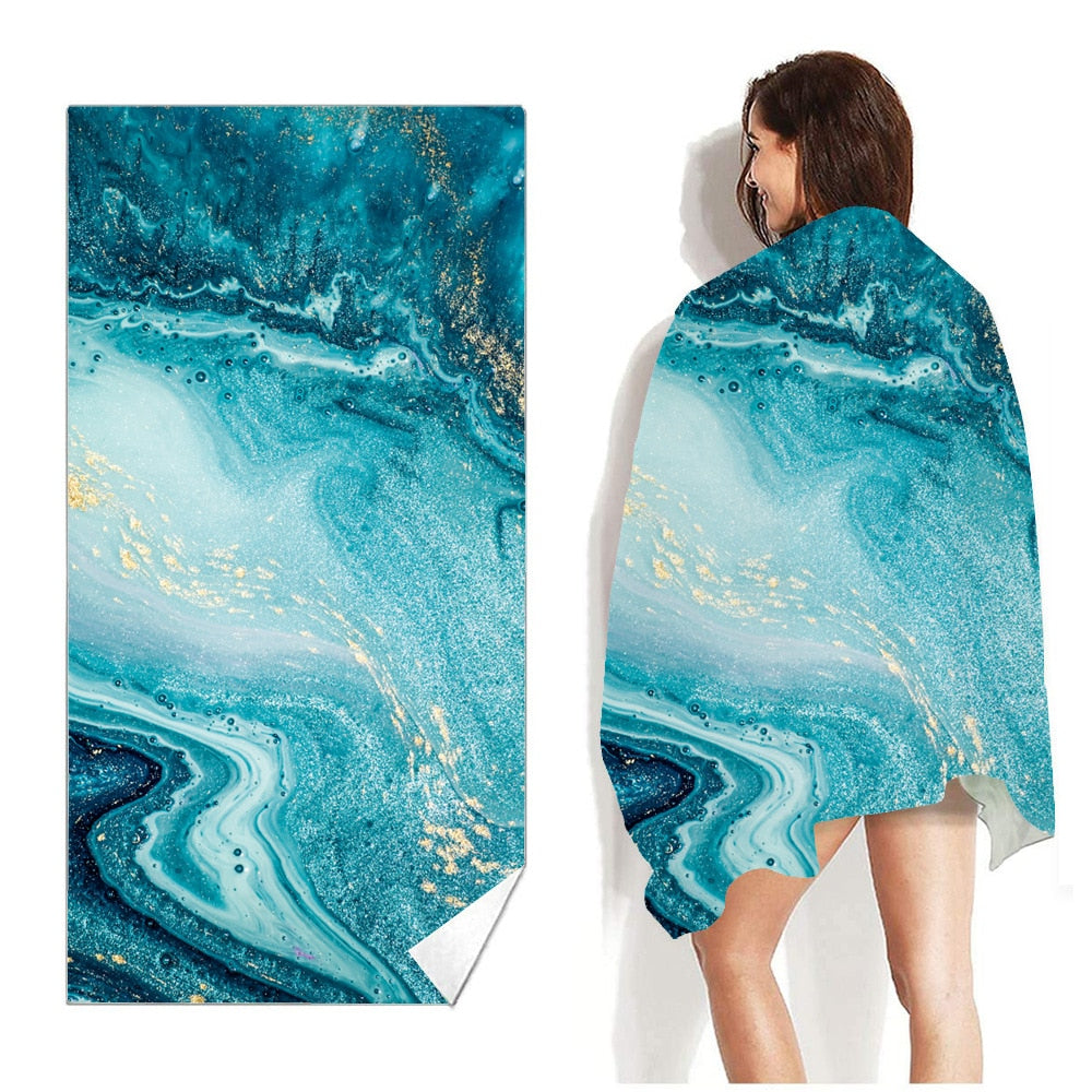 microfibre sand free Lightweight beach towel