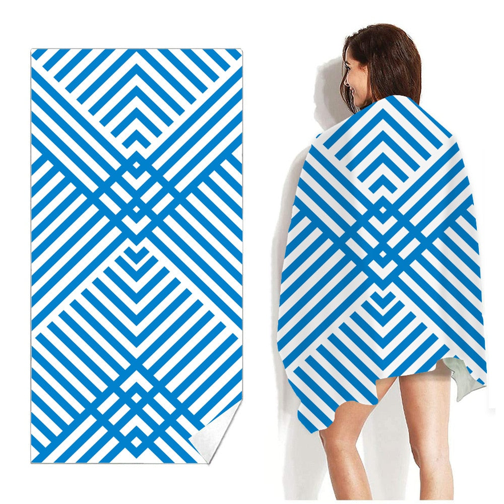 Microfibre Lightweight sand free beach towel