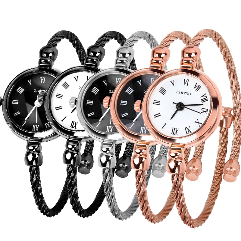 Womens ladies Retro fashion Bracelet Watch